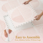 PopsyKosy Boho Cream Pink play mat dimensions and what is in the box