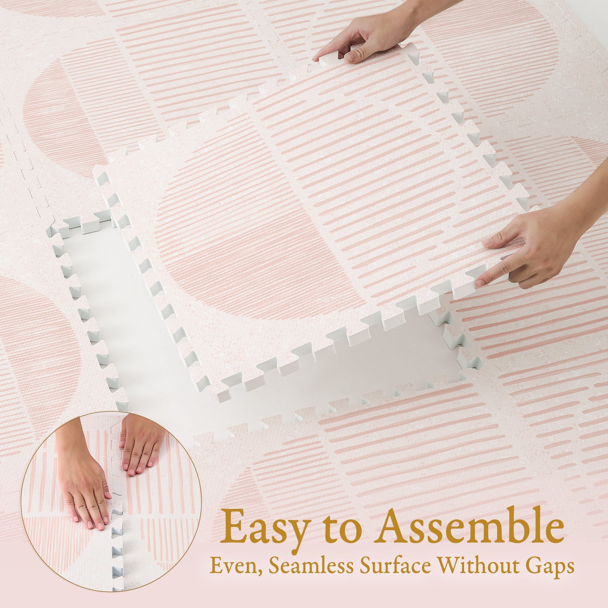PopsyKosy Boho Cream Pink play mat dimensions and what is in the box